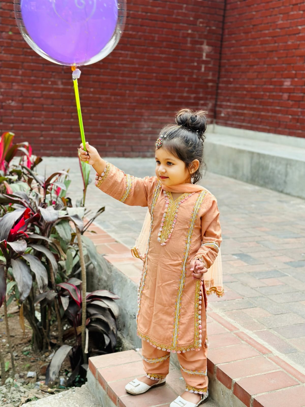 Baby Girls Full Sleeve 3-Peice Set Code-1458