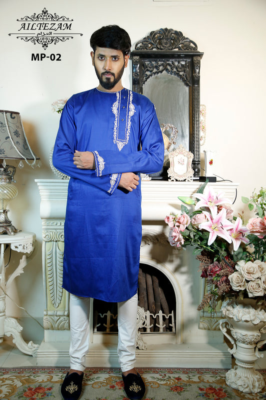 Mens Embroidered Panjabi-code-04