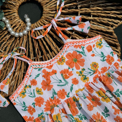 Baby Girls Summer Tops and Pants Set-BG-1642