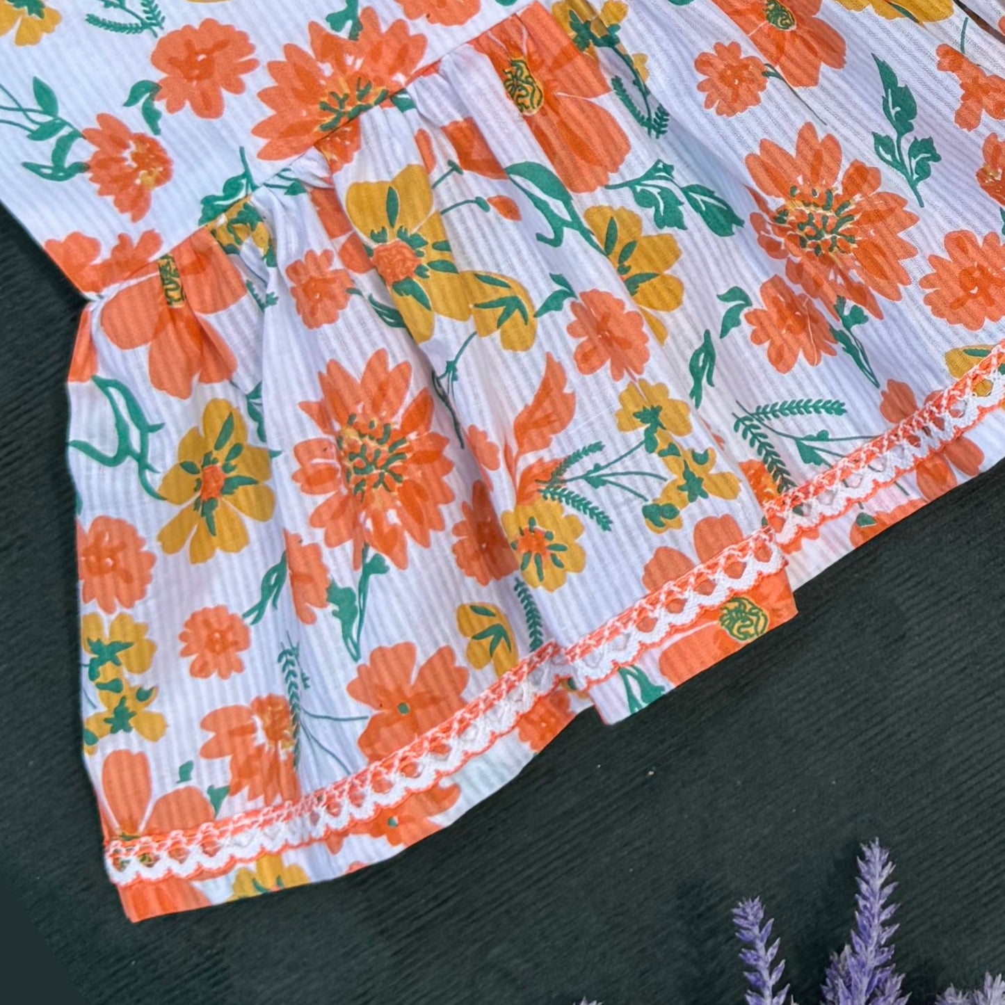Baby Girls Summer Tops and Pants Set-BG-1642