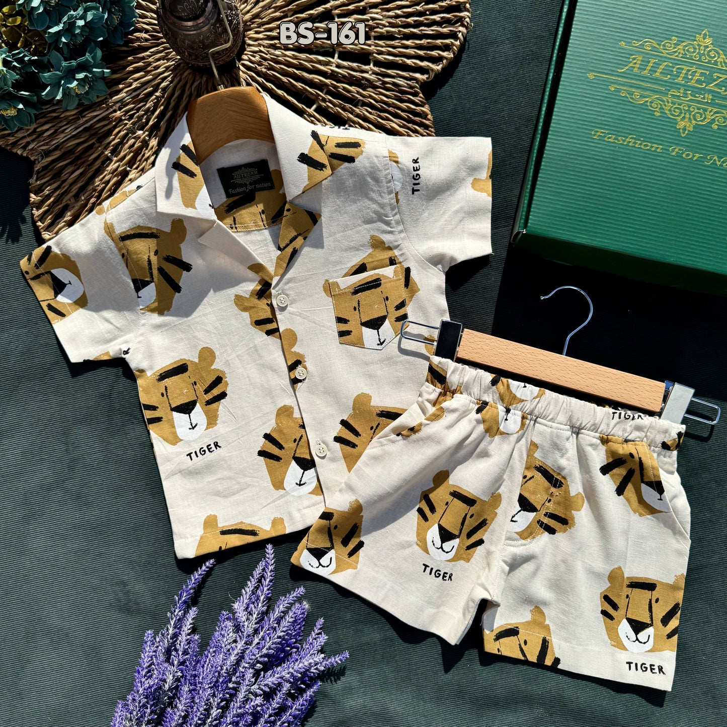 Tiger Cub Summer Shirt Set BS-161