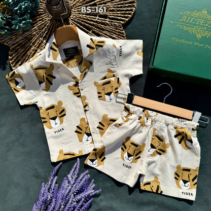 Tiger Cub Summer Shirt Set BS-161