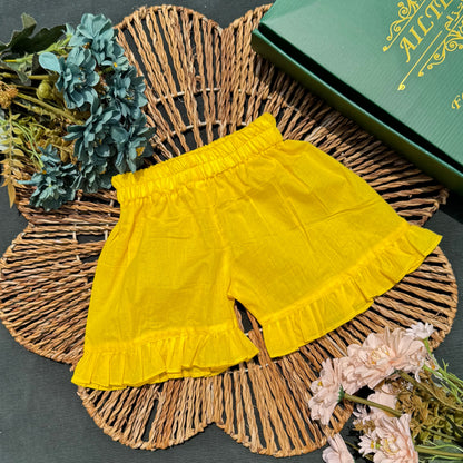 Sunny Gingham Frill Set-code-BG-1663