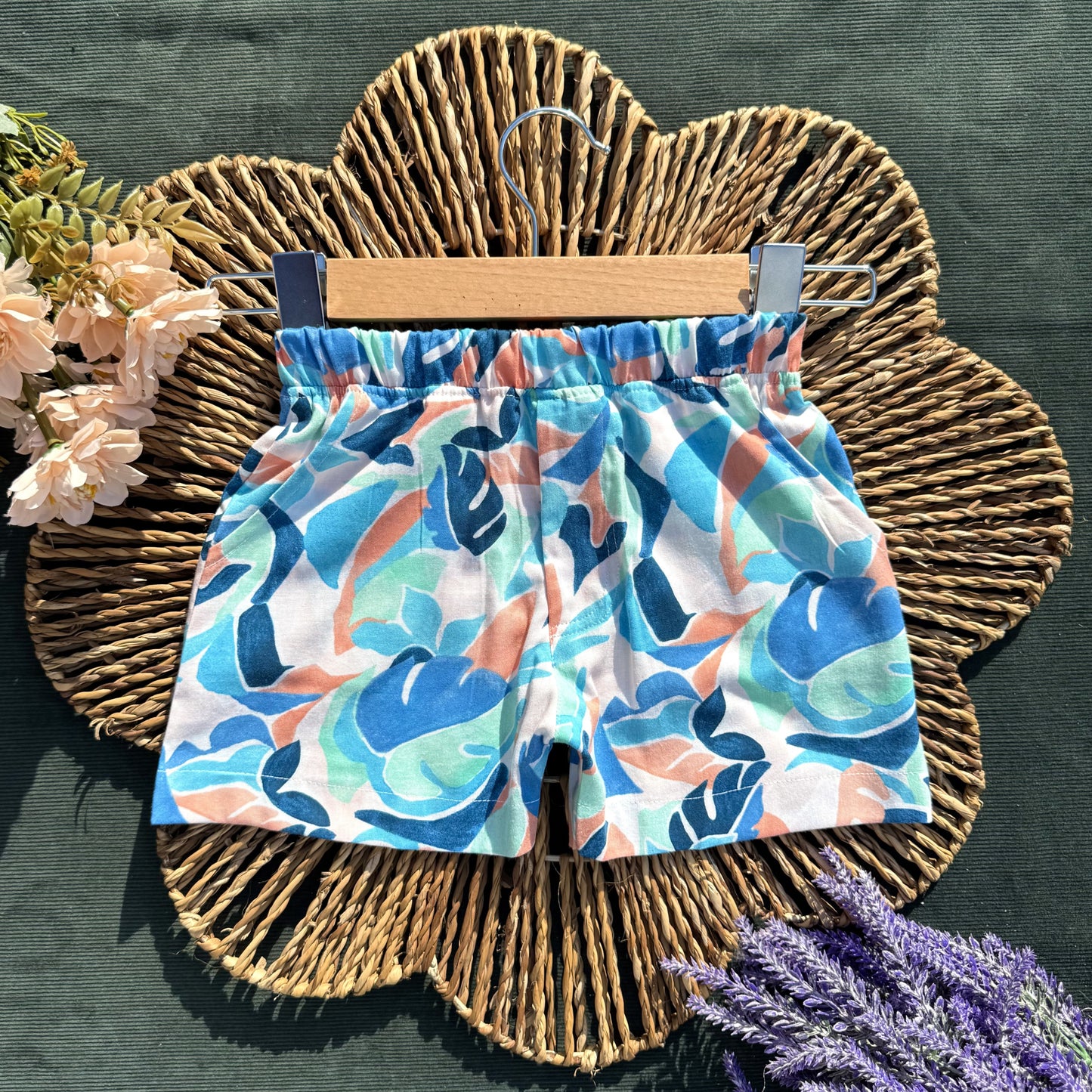 Aqua Leaf Resort Summer Shirt & Pant Set BS-163