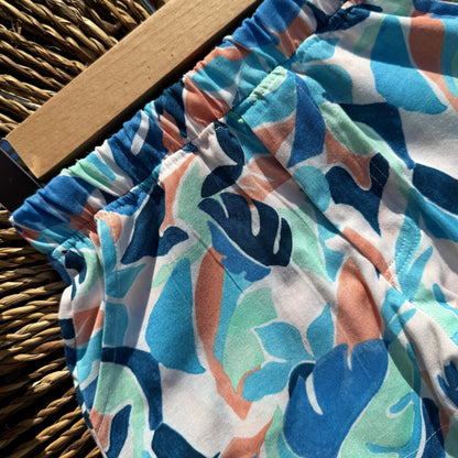 Aqua Leaf Resort Summer Shirt & Pant Set BS-163